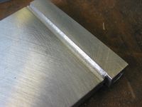 heat transfer welding of aluminium