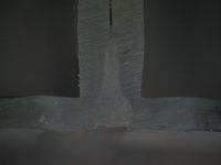 Querschliff durch eine Tiefschweißung mit Zusatzmaterial von Edelstahl